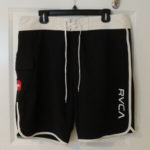 RVCA Mens Performance Stretch Boardshorts NWOT~